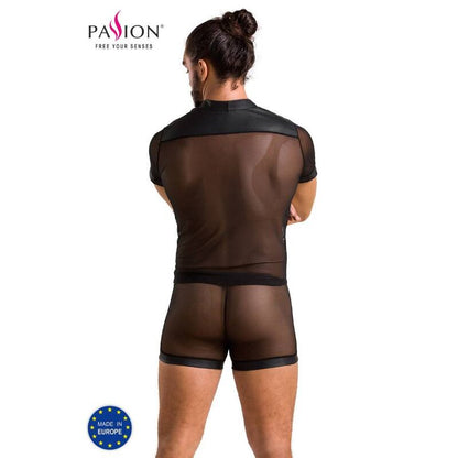 PASSION - 052 SET MICHAEL NERO L/XL - PASSION MEN | Lingerie Harness Boutique