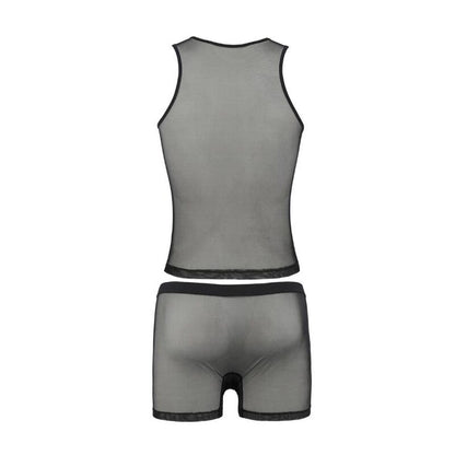 PASSION - 054 SET OSCAR NERO L/XL - PASSION MEN | Lingerie Harness Boutique