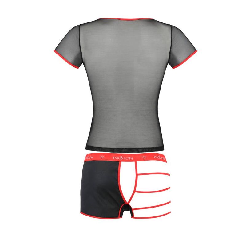 PASSION - 055 SET MARK NERO L/XL - PASSION MEN | Lingerie Harness Boutique