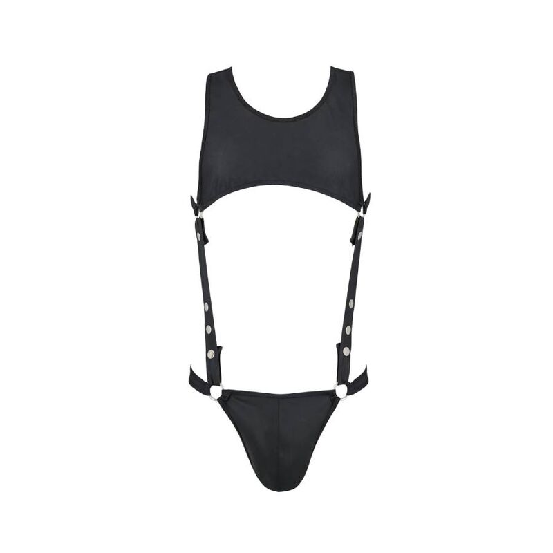PASSION - 056 BODY ADAM NERO L/XL - PASSION MEN | Lingerie Harness Boutique
