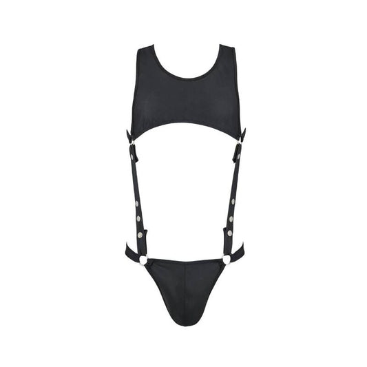PASSION - 056 BODY ADAM NERO L/XL - PASSION MEN | Lingerie Harness Boutique