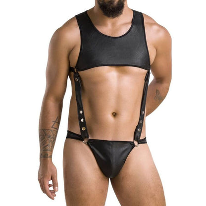 PASSION - 056 BODY ADAM NERO L/XL - PASSION MEN | Lingerie Harness Boutique