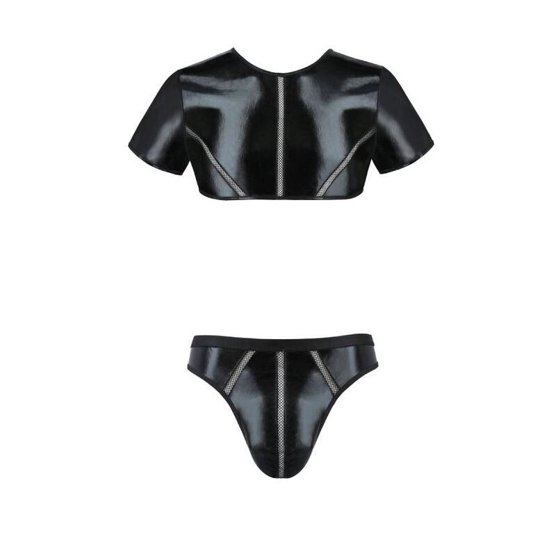 PASSION - 057 SET PETER NERO L/XL - PASSION MEN | Lingerie Harness Boutique