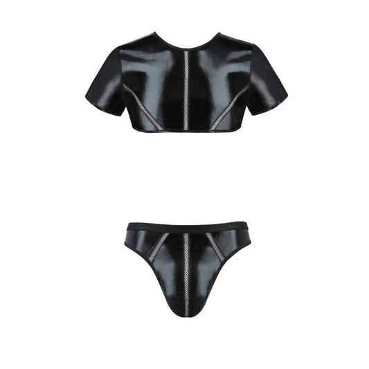 PASSION - 057 SET PETER NERO L/XL - PASSION MEN | Lingerie Harness Boutique