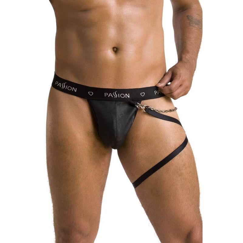 PASSION - 058 BILL PERIZOMA NERO L/XL - PASSION MEN | Lingerie Harness Boutique