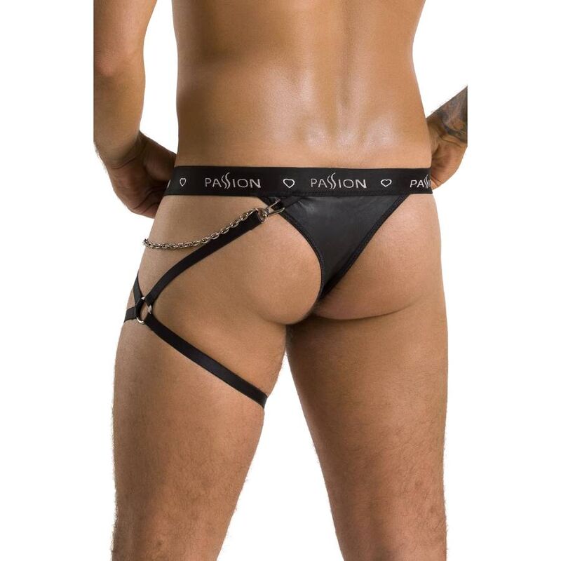 PASSION - 058 BILL PERIZOMA NERO L/XL - PASSION MEN | Lingerie Harness Boutique