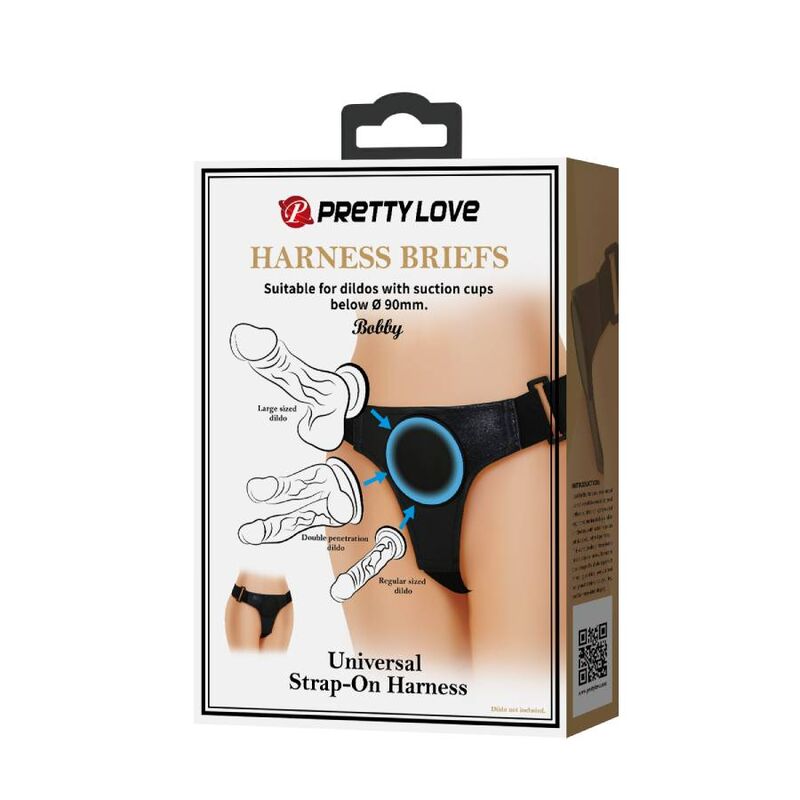 PRETTY LOVE - CABLAGGIO UNIVERSALE NERO - PRETTY LOVE | Lingerie Harness Boutique