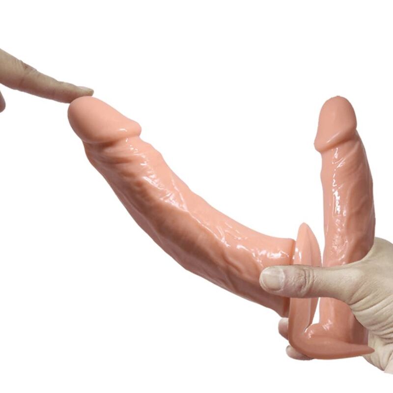 BAILE - ULTRA APPASSIONATA DOPPI DILDOS CON IMBRAGATURA - BAILE HARNESS COLLECTION | Lingerie Harness Boutique