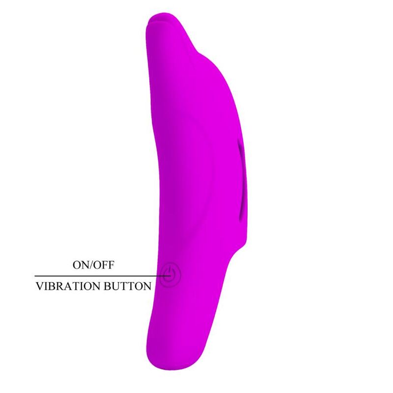 PRETTY LOVE - POTENTE STIMOLATORE DELLE DITA DELPHINI VIOLA - PRETTY LOVE | Lingerie Harness Boutique