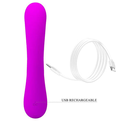 PRETTY LOVE - SINCERO VIBRATORE CLITORIDEO IN SILICONE E SUCCHIATORE VIOLA - PRETTY LOVE | Lingerie Harness Boutique