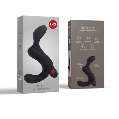 FUN FACTORY - DUKE BLACK PROSTATE STIMULATOR