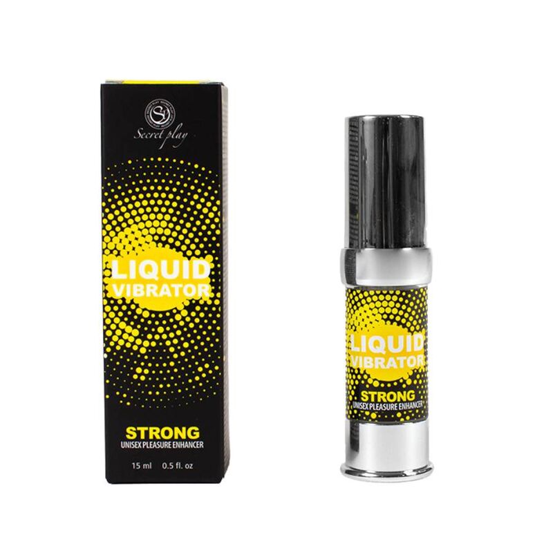 SECRETPLAY - UNISEX STRONG VIBRATING STIMULATOR LIQUID 15 ML