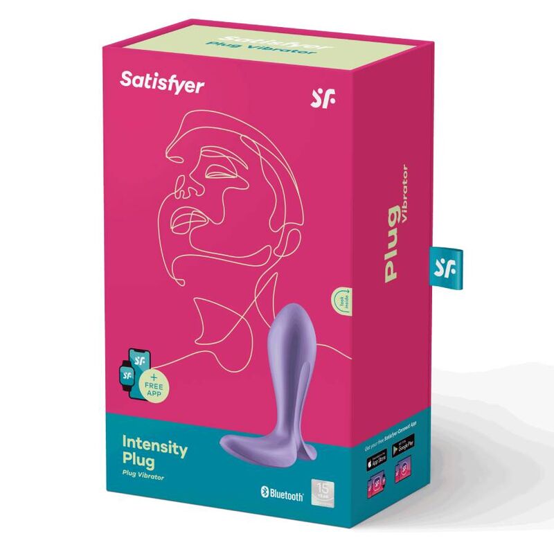 SATISFYER - INTENSITY PURPLE PLUG