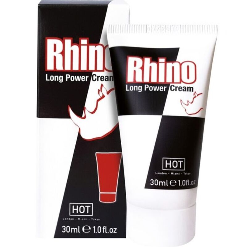 CALDO - RHINO LONG POWER CREMA 30ML - HOT | Lingerie Harness Boutique