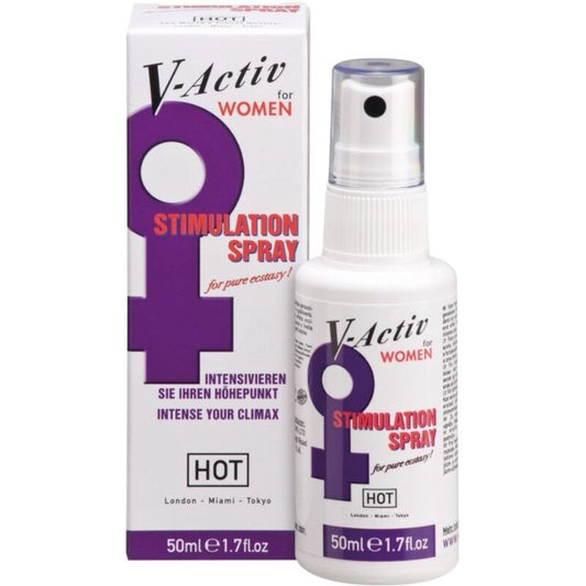 HOT - V-ACTIV PENIS POWER SPRAY WOMAN 50ML