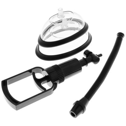 INTENSE - PUMP POMPA MANUALE VAGINALE CON DUE COPPE INTERCAMBIABILI - INTENSE PUMP | Lingerie Harness Boutique