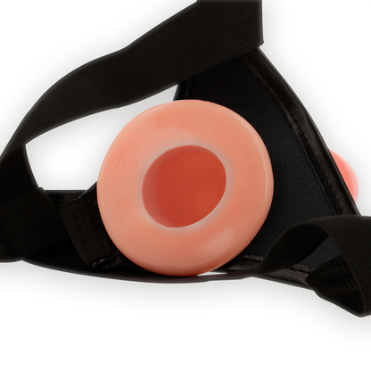 INTENSE - IMBRACATURA CAVA CON DILDO 18 X 3,5 CM - INTENSE COUPLES TOYS | Lingerie Harness Boutique