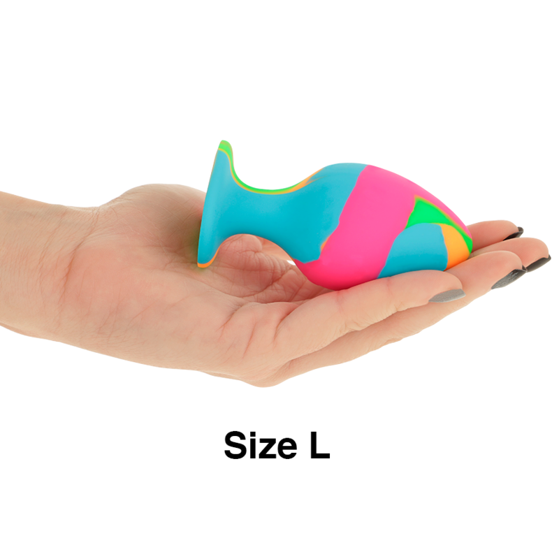 INTENSE - SET DI TAPPI IN SILICONE MULTICOLORE - INTENSE ANAL TOYS | Lingerie Harness Boutique