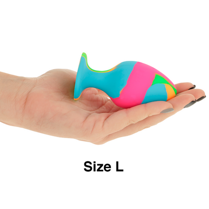 INTENSE - SET DI TAPPI IN SILICONE MULTICOLORE - INTENSE ANAL TOYS | Lingerie Harness Boutique