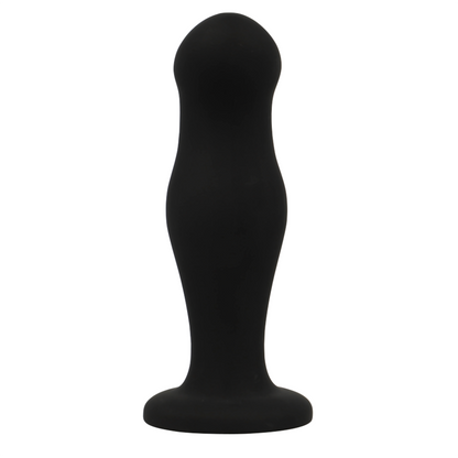 BLACK&SILVER - SEAN PLUG ANALE PREMIUM IN SILICONE NERO - BLACK&SILVER | Lingerie Harness Boutique