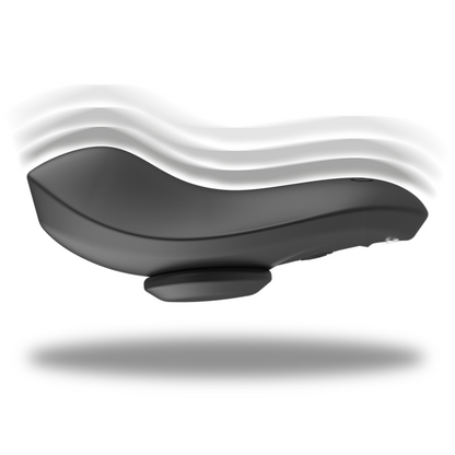 BLACK&SILVER - PANTALONE VIBRATORE IN SILICONE RICARICABILE PRESTON NERO - BLACK&SILVER | Lingerie Harness Boutique