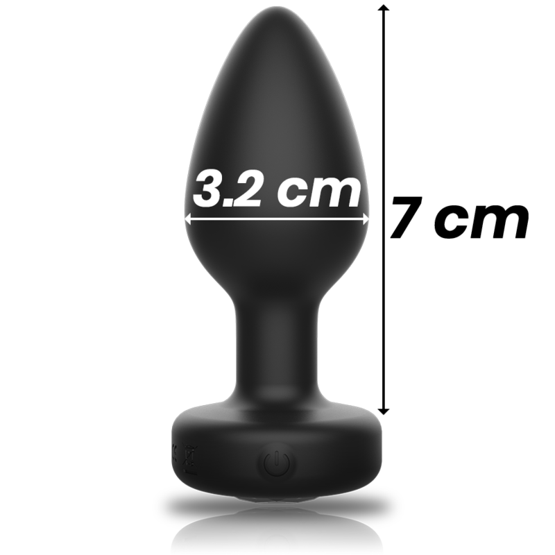 IBIZA - REMOTE CONTROL BUTT PLUG SIZE M