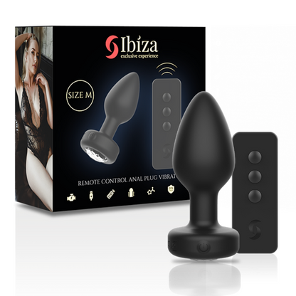 IBIZA - PLUG ANALE TELECOMANDO TAGLIA M - IBIZA TECHNOLOGY | Lingerie Harness Boutique