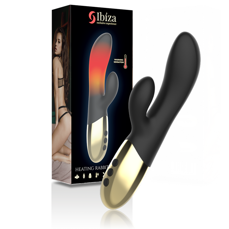IBIZA - VIBRATORE CONIGLIO RISCALDANTE - IBIZA TECHNOLOGY | Lingerie Harness Boutique