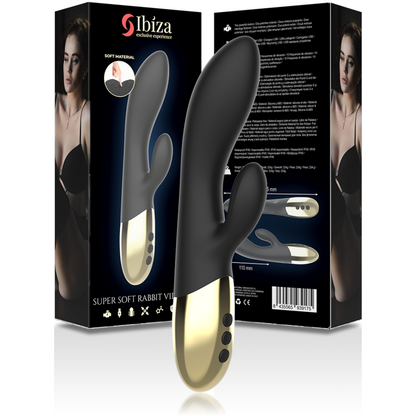 IBIZA - VIBRATORE CONIGLIO SUPER MORBIDO - IBIZA TECHNOLOGY | Lingerie Harness Boutique