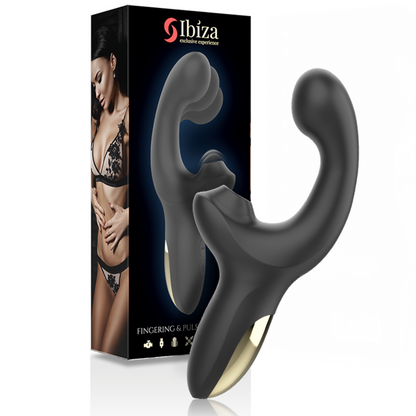 IBIZA - FINGER AND PULSATING VIBRATOR