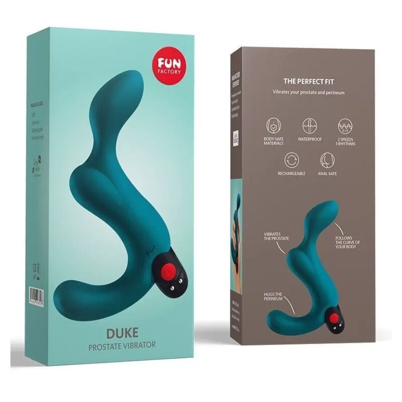 FUN FACTORY - DUKE DEEP SEA BLUE PROSTATE STIMULATOR