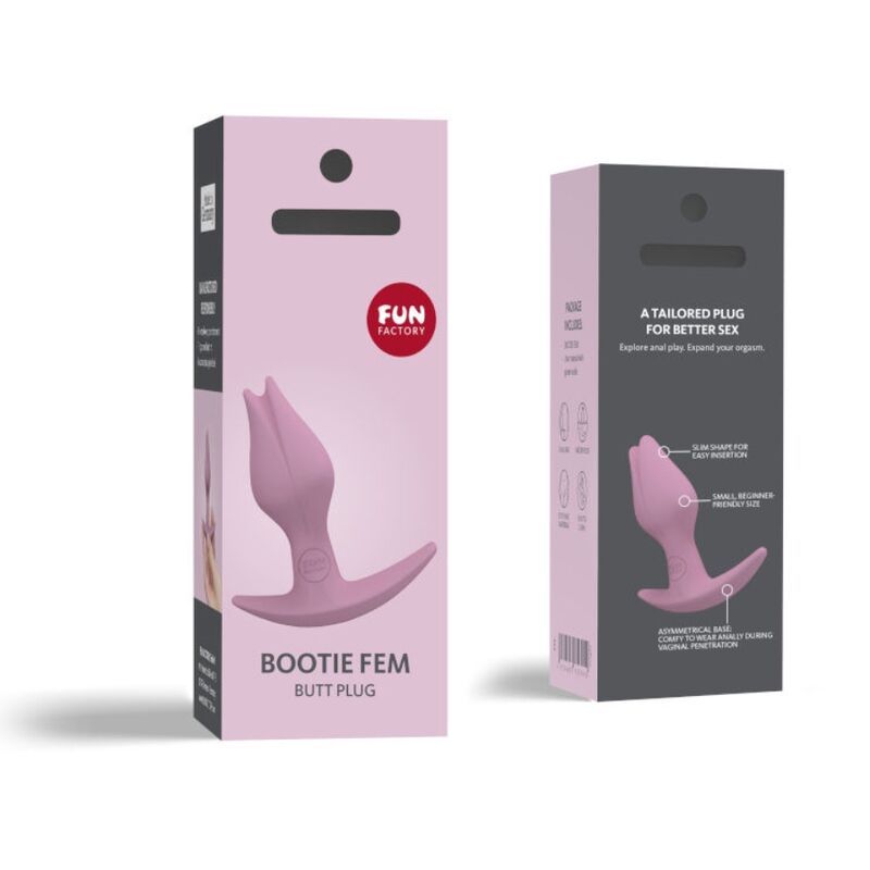 FUN FACTORY - BOOTIE FEM TAPPO ANALE FEMMINILE ROSA