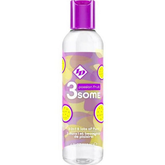 ID 3SOME - BOTTIGLIA DI FRUTTO DELLA PASSIONE DA 4 FL OZ - ID 3SOME | Lingerie Harness Boutique
