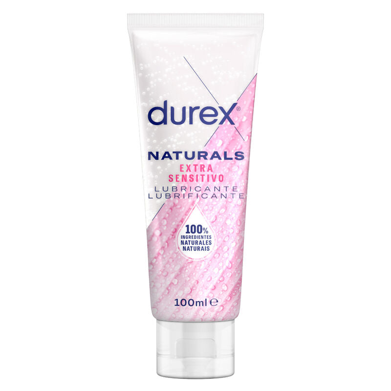 DUREX - LUBRIFICANTE NATURALS EXTRA SENSIBILE 100 ML - DUREX LUBES | Lingerie Harness Boutique