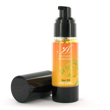 EXTASE SENSUAL - OLIO CALORE STIMOLANTE PIÑA COLADA 30 ML - EXTASE SENSUAL | Lingerie Harness Boutique