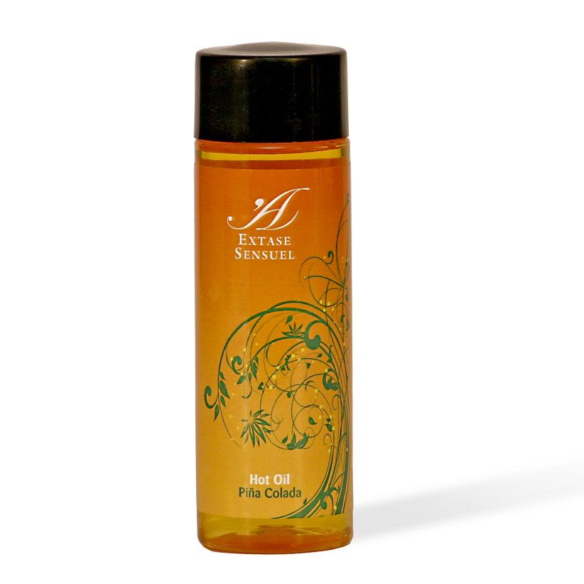 EXTASE SENSUAL - OLIO CALORE STIMOLANTE PIÑA COLADA 100 ML - EXTASE SENSUAL | Lingerie Harness Boutique