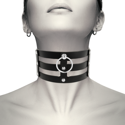COQUETTE CHIC DESIRE - GIROCOLLO IN PELLE VEGANO STILE FETISH - COQUETTE ACCESSORIES | Lingerie Harness Boutique