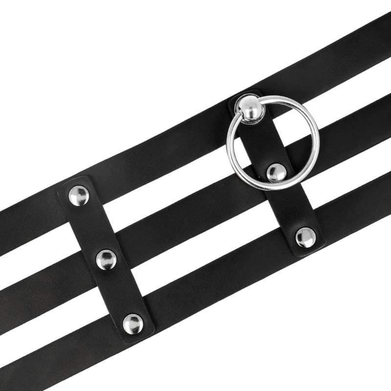 COQUETTE CHIC DESIRE - GIROCOLLO IN PELLE VEGANO STILE FETISH - COQUETTE ACCESSORIES | Lingerie Harness Boutique