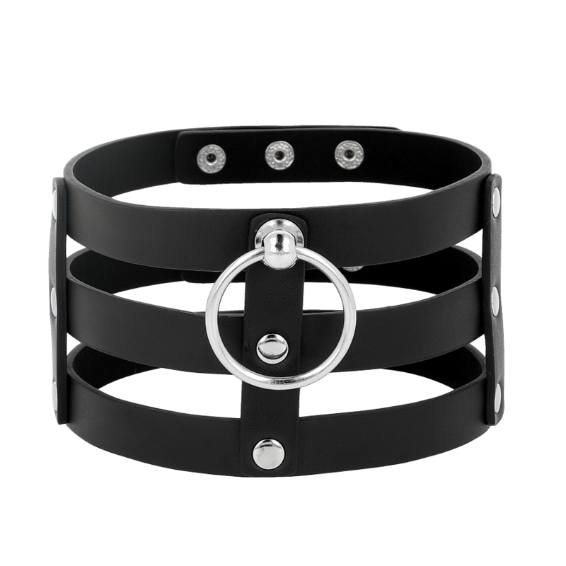 COQUETTE CHIC DESIRE - VEGAN LEATHER CHOKER FETISH STYLE