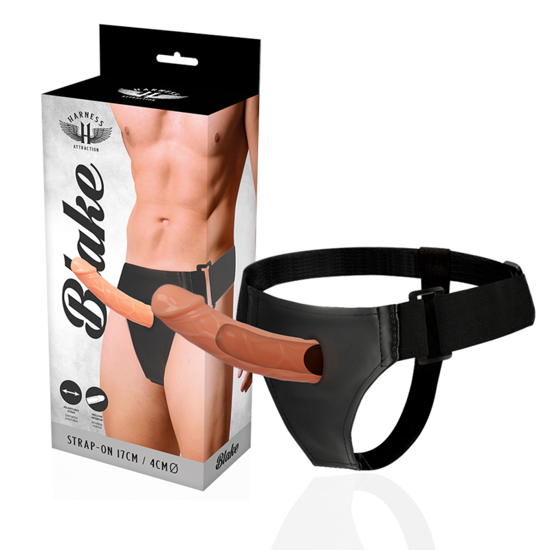 HARNESS ATTRACTION - RNES HUECO BLAKE 15.5 CM -O- 4 CM - HARNESS ATTRACTION | Lingerie Harness Boutique