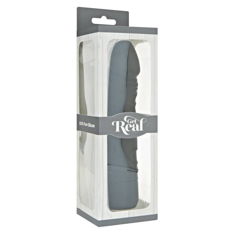 GET REAL - VIBRATORE NERO ORIGINALE CLASSICO - GET REAL | Lingerie Harness Boutique