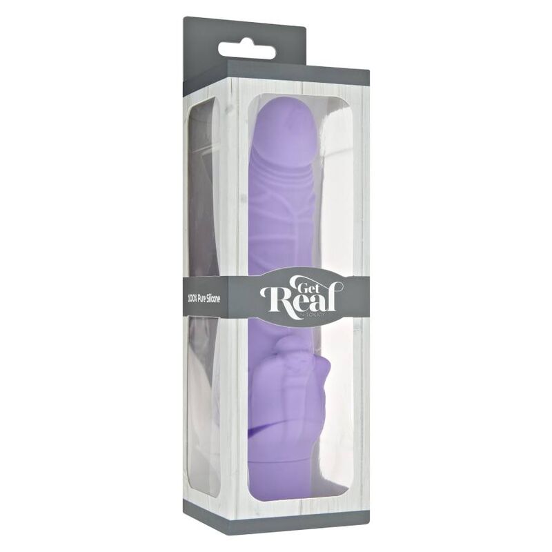 GET REAL - VIBRATORE STIM CLASSICO VIOLA - GET REAL | Lingerie Harness Boutique