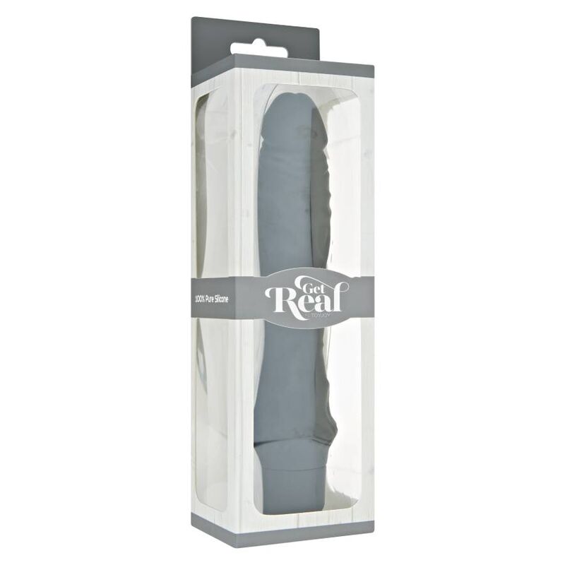 GET REAL - VIBRATORE NERO GRANDE CLASSICO - GET REAL | Lingerie Harness Boutique