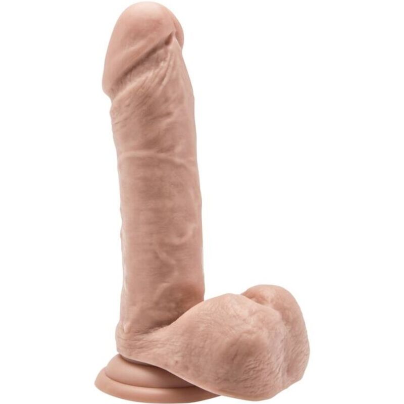 GET REAL - DILDO 18 CM CON PALLE DI PELLE - GET REAL | Lingerie Harness Boutique