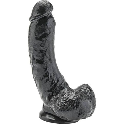GET REAL - DILDO 20,5 CM CON SFERE NERO - GET REAL | Lingerie Harness Boutique