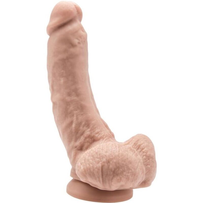 GET REAL - DILDO 20,5 CM CON PALLE DI PELLE - GET REAL | Lingerie Harness Boutique