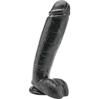 GET REAL - DILDO 25,5 CM CON SFERE NERO - GET REAL | Lingerie Harness Boutique