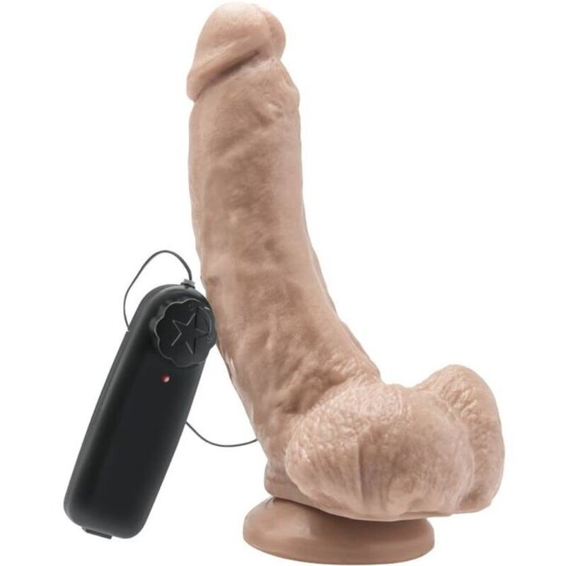 GET REAL - DILDO 20,5 CM CON VIBRATORE PER SFERE - GET REAL | Lingerie Harness Boutique