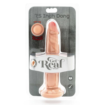 GET REAL - DONG A DOPPIA DENSIT 19 CM PELLE - GET REAL | Lingerie Harness Boutique
