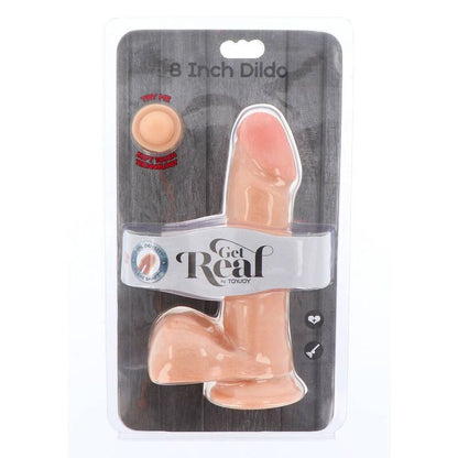 GET REAL - DILDO A DOPPIA DENSIT 18 CM PALLE DI PELLE - GET REAL | Lingerie Harness Boutique